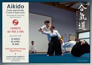 Cours d'aikido,cours mensuel,Aka-Ginkgo
