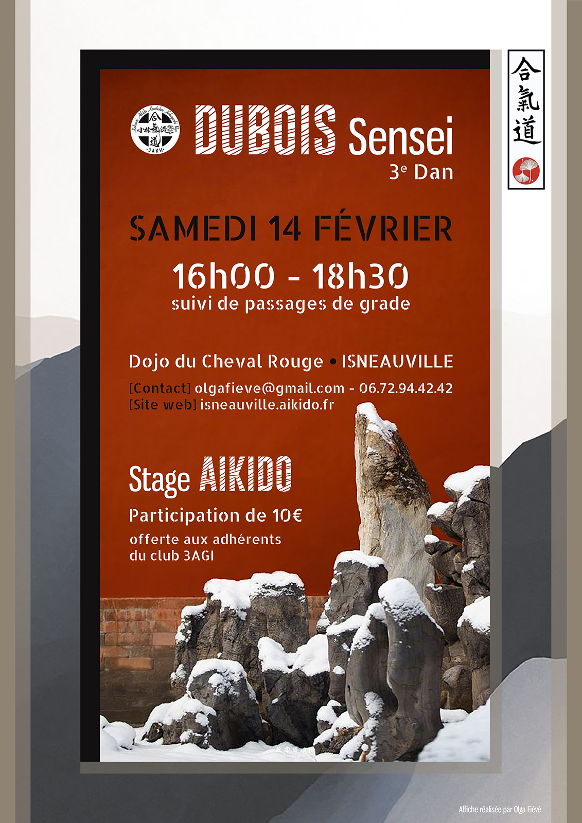 DUBOIS Sensei invité au dojo du Cheval Rouge