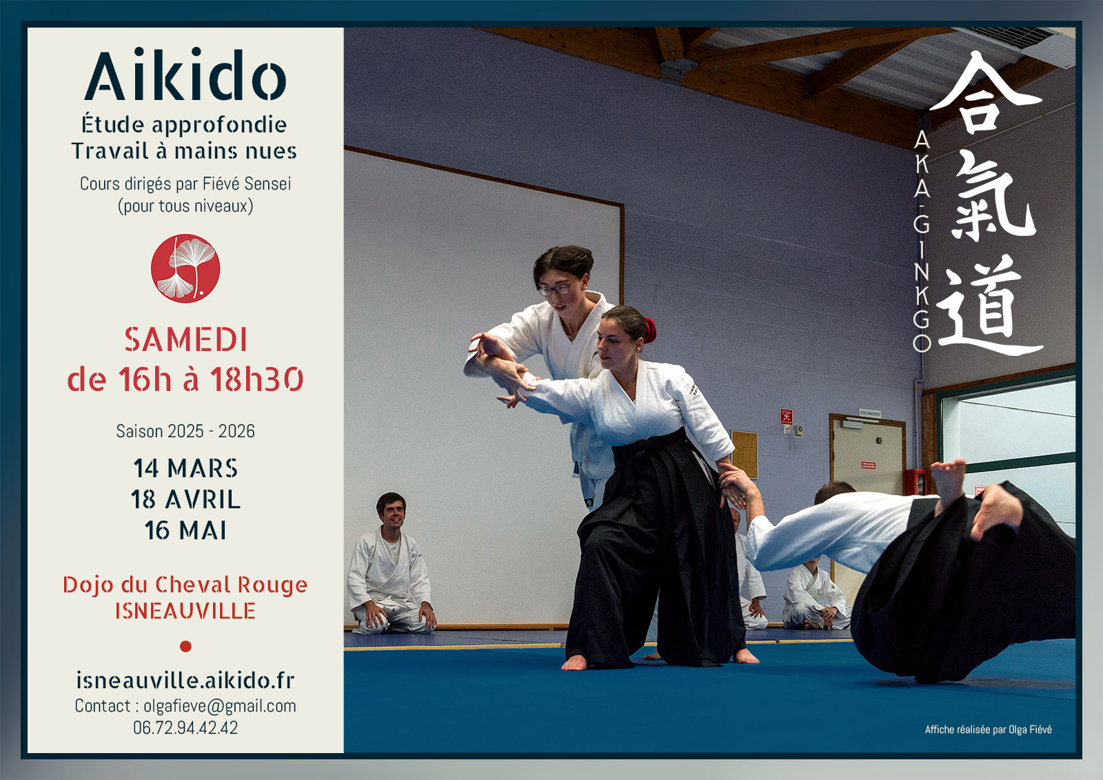 Cours d&rsquo;aikido du samedi – 3ème trimestre
